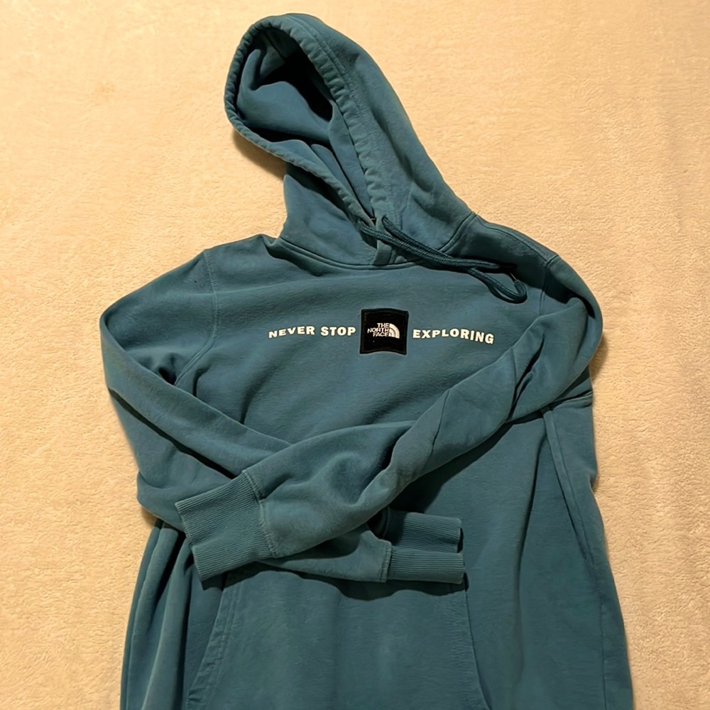 The north face hoodie size medium